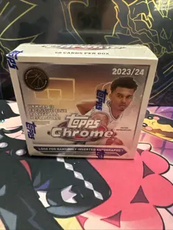 Topps Chrome Basketball 2023/24 NBA Mega Box Sealed Brand New - Image 1