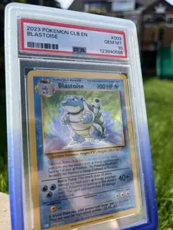 PSA 10 Sequential CLB Blastoise #003 | CLB Wartortle #002 | CLB Squirtle #001 - Image 3