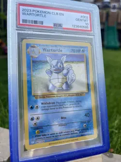 PSA 10 Sequential CLB Blastoise #003 | CLB Wartortle #002 | CLB Squirtle #001 - Image 5