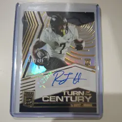 2025 Panini Donruss Elite - Turn of the Century Autographs RJ Harvey /499 - Image 1