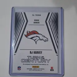 2025 Panini Donruss Elite - Turn of the Century Autographs RJ Harvey /499 - Image 3
