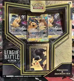 Pokemon Tag Team Pikachu & Zekrom GX League Battle Deck - Image 2