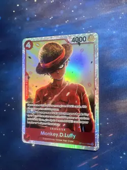 One Piece Monkey D. Luffy Card Game OP12-015 SR Legacy of the Master - Image 3