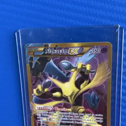 Pokemon TCG Alakazam EX 125/124 Fates Collide Secret Rare Holo Full Art EN 🔥 - Image 4