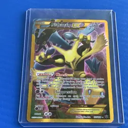 Pokemon TCG Alakazam EX 125/124 Fates Collide Secret Rare Holo Full Art EN 🔥 - Image 5