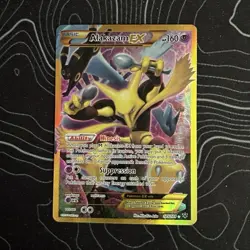 Alakazam EX 125/124 - Fates Collide Secret Rare Holo - Pokemon TCG EN 2016 - NM - Image 1