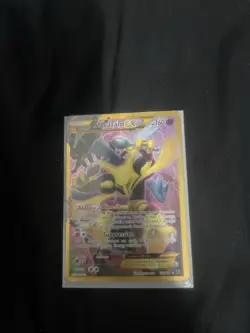 Pokemon Alakazam-EX TCG Fates Collide Holo Card 125/124 Secret Rare - Image 1