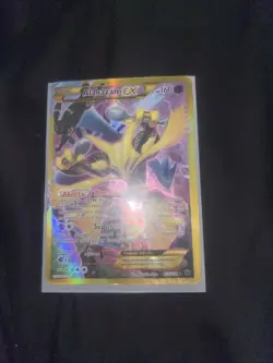 Pokemon Alakazam-EX TCG Fates Collide Holo Card 125/124 Secret Rare - Image 2