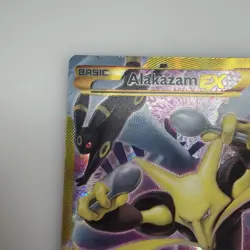 Pokemon TCG Alakazam-EX Fates Collide 125/124 Holo Secret Rare - Image 3