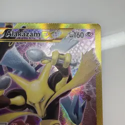 Pokemon TCG Alakazam-EX Fates Collide 125/124 Holo Secret Rare - Image 4