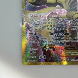 Pokemon TCG Alakazam-EX Fates Collide 125/124 Holo Secret Rare - Image 5