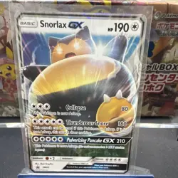 The Pokemon Company Pokemon TCG Snorlax GX SM05 SM Promo Holo 190 HP (EN) - Image 1