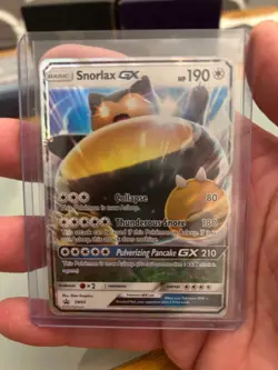 Snorlax GX SM05 Black Star Promo NM Pokemon TCG - Image 1