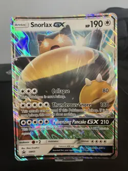 Snorlax GX Holographic Jumbo Card SM05 Promo - Pokemon TCG - Image 1