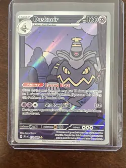 Pokemon TCG Dusknoir 070/064 SV Shrouded Fable Holo English HP160 Stage 2 - Image 1