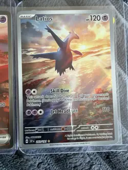 Latias ex 239/191 Latios 203/191 SV08: Surging Sparks Holo Two Card Set NM - Image 2