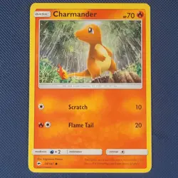 Charmander 18/147 - Burning Shadows - Common Pokemon Card - LP - Image 1