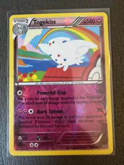Pokemon TCG XY - Roaring Skies 45/108 Togekiss Reverse Holo Rare / 2 Togepi - NM - Image 2