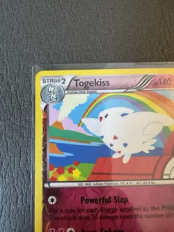 Pokemon TCG XY - Roaring Skies 45/108 Togekiss Reverse Holo Rare / 2 Togepi - NM - Image 5