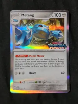 Pokemon TCG Metang Sv: Scarlet & Violet Promo Cards SVP090 Regular Promo Promo - Image 1