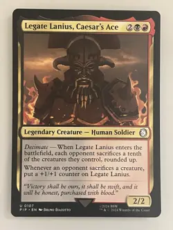 Legate Lanius, Caesar’s Ace Budget Commander Deck Magic the Gathering 100 Cards - Image 1