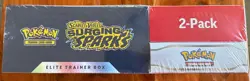 Pokemon Surging Sparks Elite Trainer Box + Booster Bundle Costco 2-pack LOT OF 2 - Image 3