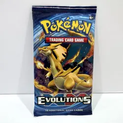 XY Evolutions Charizard Sealed Pokemon Card Booster Pack - Image 1