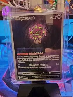 Pokemon TCG Spiritomb 148/132 Mega Evolution Illustration Rare Card NM Condition - Image 2