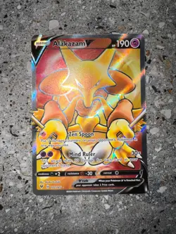 Pokemon TCG Cards Alakazam V 172/185 Vivid Voltage Full Art Ultra Rare NM - Image 3