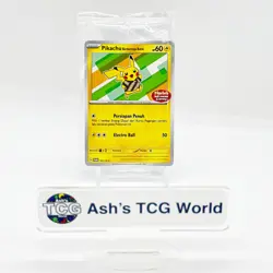 Indonesia Pikachu Batik set 4 Pokemon Card Promo 101 154 155 190 SV-P Sealed - Image 2