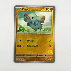 048/091 PHANPY REVERSE HOLO PALDEAN FATES POKEMON CARD - Image 1