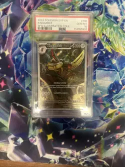 Kingambit 130 Sv: Scarlet & Violet Promo Cards Holo Black Star PSA 10 - Image 1