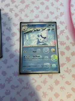 Pokemon Card Vanillish 028/086 White Flare Masterball Near Mint - Image 1