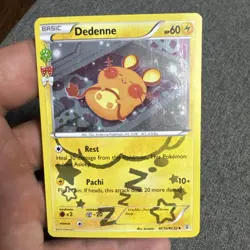 Pokemon Cards Dedenne RC10/RC32 Holo Generations Uncommon LP - Image 1
