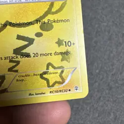 Pokemon Cards Dedenne RC10/RC32 Holo Generations Uncommon LP - Image 4