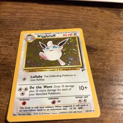 Wigglytuff 19/130 Base Set 2 Holo Rare 2000 Stage 1 80 HP Wizards Pokemon Card - Image 5
