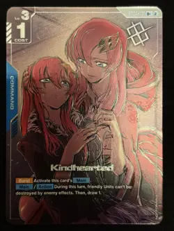 Kindhearted Winner Promo Card GD04-101 Gundam TCG - Image 1