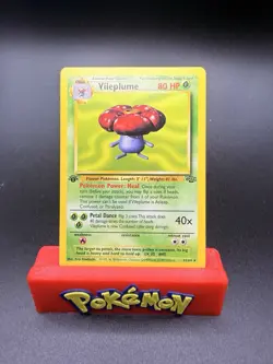 Vileplume 31/64 Rare - 1st edition Jungle Pokemon Card - NM - Image 1