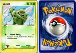 Pokemon Card - Cacnea 58/100 Sandstorm 2003 Common Reverse Holo MP - Image 3
