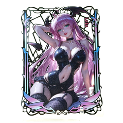 Goddess Story: Lala #8/100 Spicy Metal Anime Waifu Card - Image 1