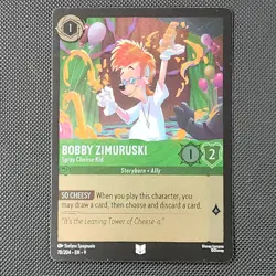 Cold Foil Bobby Zimuruski Spray Cheese Kid Uncommon Fabled Disney Lorcana 78/204 - Image 1