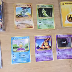 JAPANESE POKEMON POCKET MONSTERS BASE STARTER DECK, INSTR. 55 CARDS-OPENED - Image 5