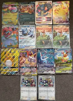 Pokemon TCG Jumbo Promo Card Bundle! Includes 14 Jumbo Cards- Steal Price! - Image 1