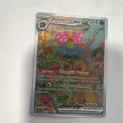Pokemon TCG Venusaur ex 198/165 SV Scarlet & Violet 151 SIR Full Art Holo - Image 3
