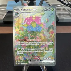 Pokemon TCG Venusaur ex 198/165 Scarlet & Violet 151 SIR Full Art Holo English - Image 2
