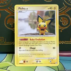 Pichu 93/123 Mysterious Treasures NM Mint Vintage Pokemon TCG - Image 1