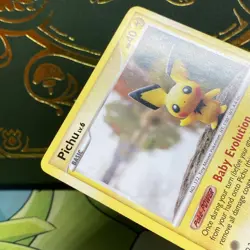 Pichu 93/123 Mysterious Treasures NM Mint Vintage Pokemon TCG - Image 3