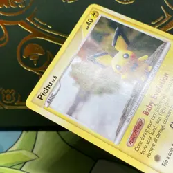Pichu 93/123 Mysterious Treasures NM Mint Vintage Pokemon TCG - Image 4