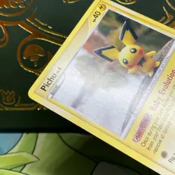 Pichu 93/123 Mysterious Treasures NM Mint Vintage Pokemon TCG - Image 5