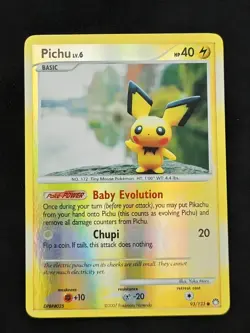 ⚡ Pichu ⚡ 93/123 – Mysterious Treasures – Reverse Holo – Pokemon TCG - Image 1